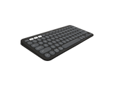 Teclado Logitech Pebble Keys 2 K380S Bt Multidispositivos Graphite (920-011783)